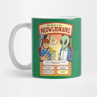 who wants to be a meowlionaire Mug